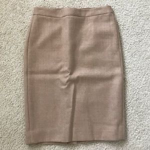 J Crew No. 2 Pencil Skirt, wool
